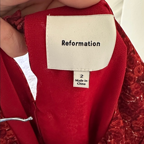 Reformation Lula mini dress  fall, 90s, minimalist, flowy, size 2 - Picture 8 of 15